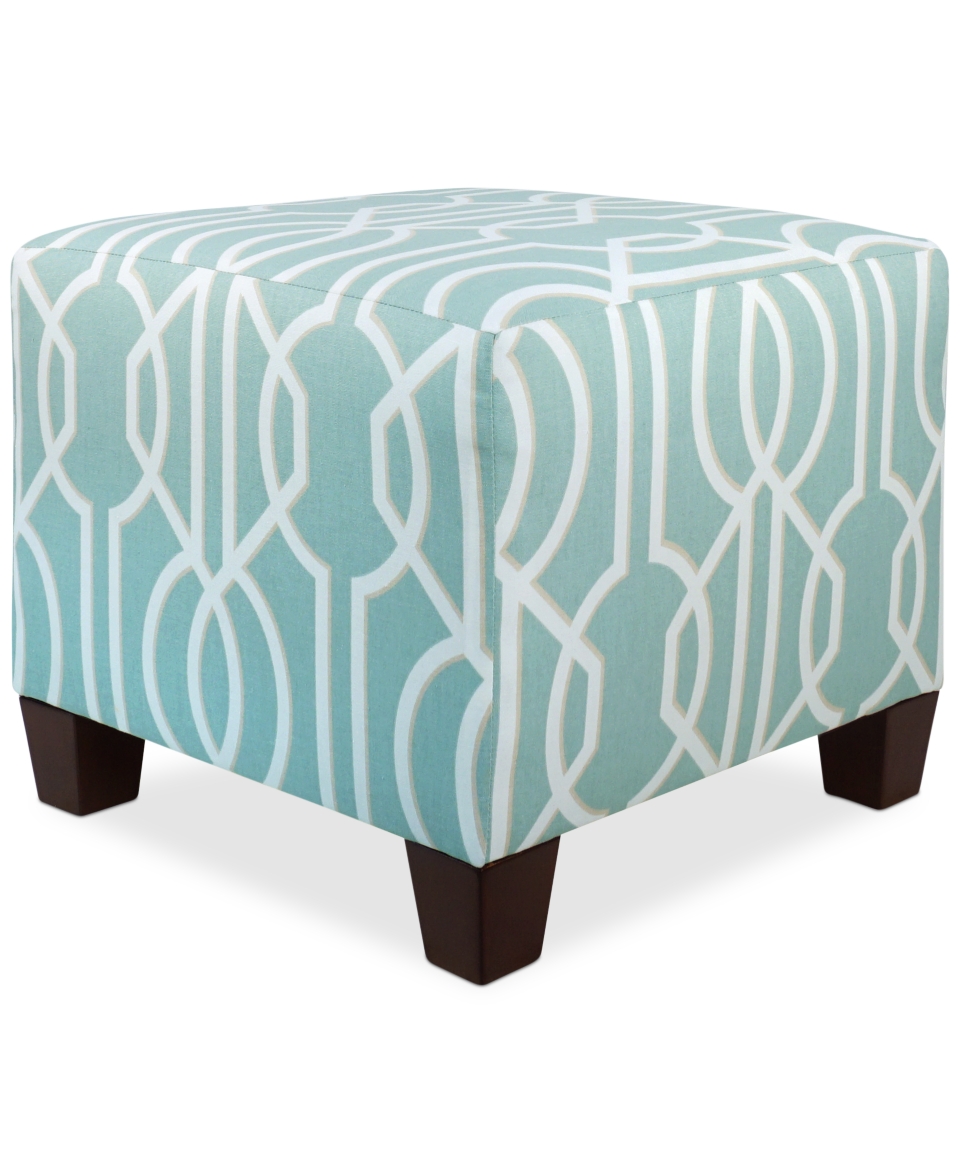 Skyline Anaheim Deco Fabric Ottoman, Direct Ships for just $9.95