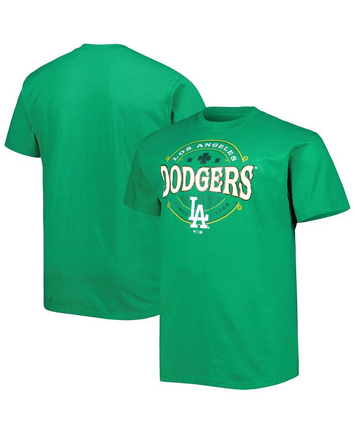 Profile Men's Kelly Green Los Angeles Dodgers Big & Tall Celtic T-Shirt