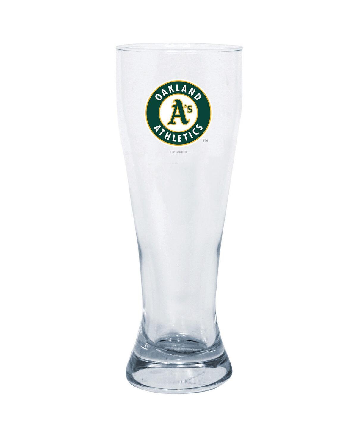 Memory Company Oakland Athletics 23 oz Team Pilsner Glass In Clear