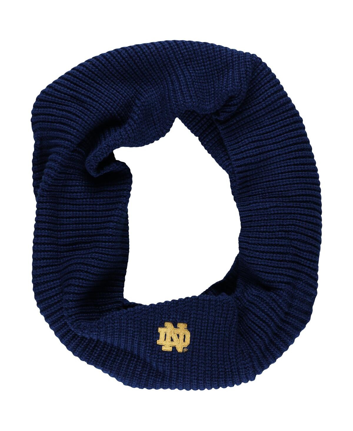 Women's ZooZatz Notre Dame Fighting Irish Knit Cowl Infinity Scarf - Blue