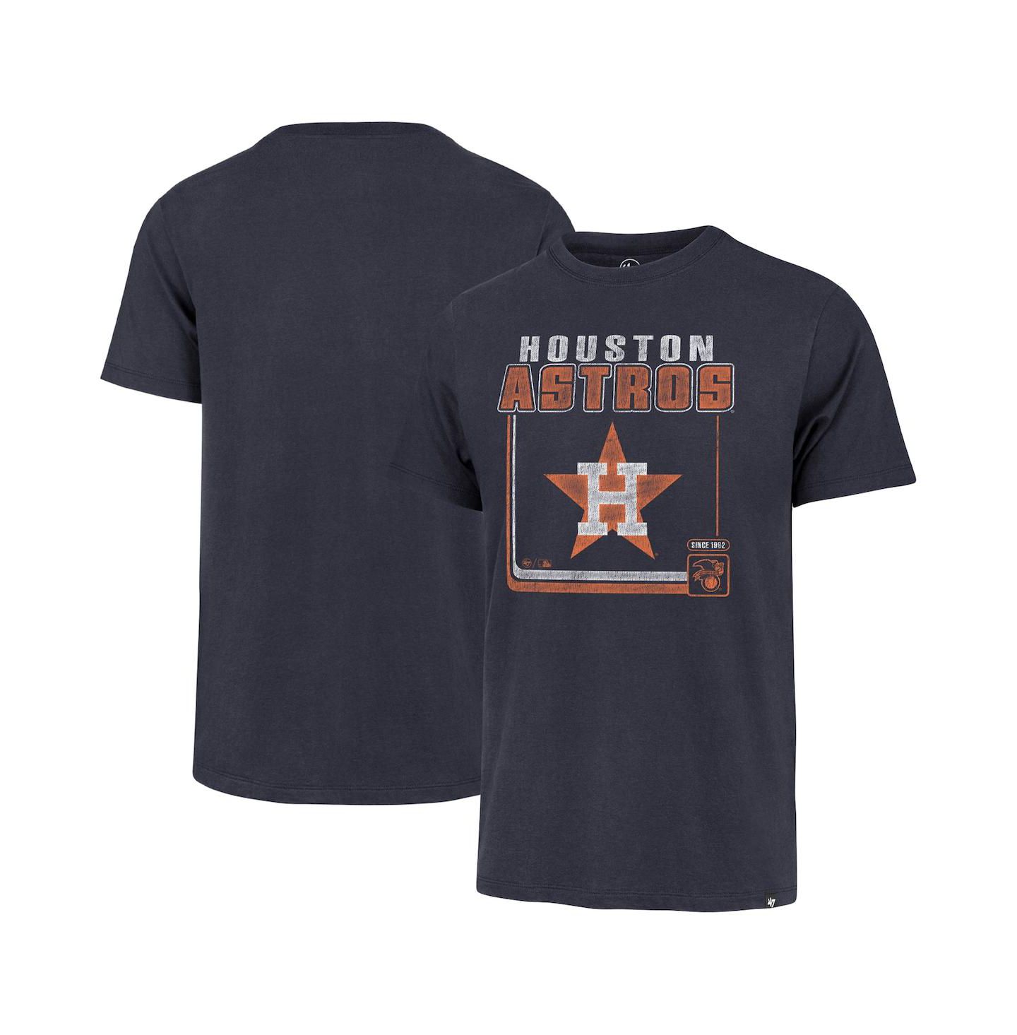 Мужская футболка '47 Brand Navy Houston Astros Borderline Franklin — фото 1
