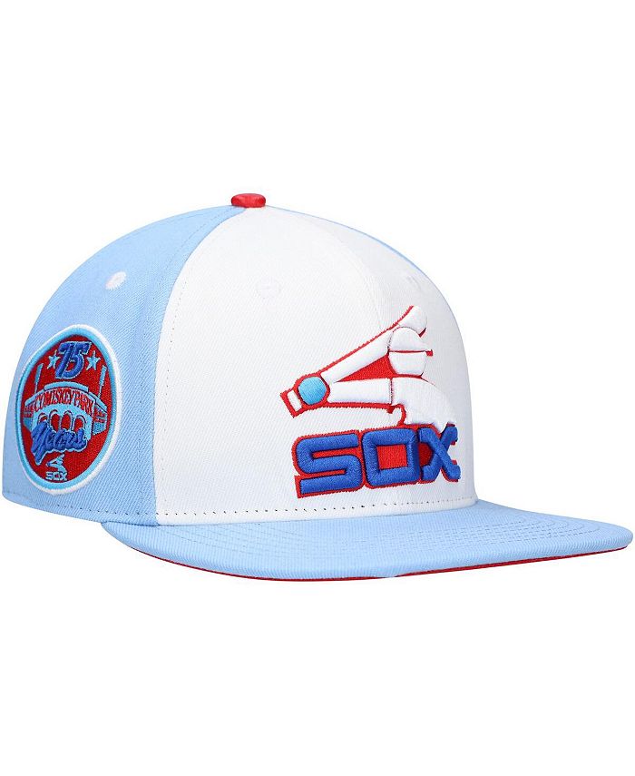 Pro Standard Men's White, Light Blue Chicago White Sox Blue Raspberry