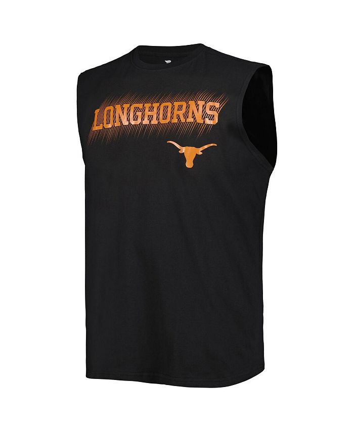 Profile Men's Black Texas Longhorns Big and Tall Tank Top Macy's