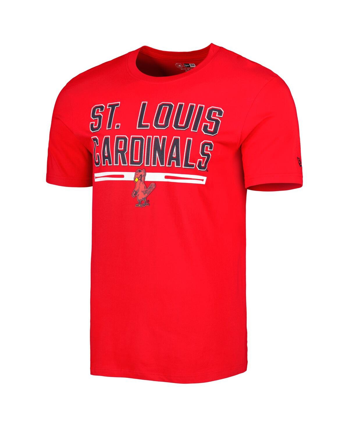 Shop New Era Men's  Red St. Louis Cardinals Batting Practice T-shirt