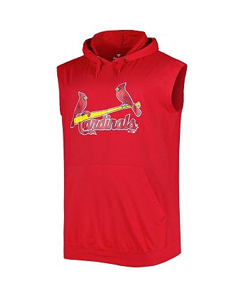 Profile Men's Red/Navy St. Louis Cardinals Big & Tall Pullover Sweatshirt