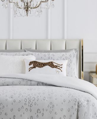 Velvet Cheetah Decorative Pillow, 14" x 24