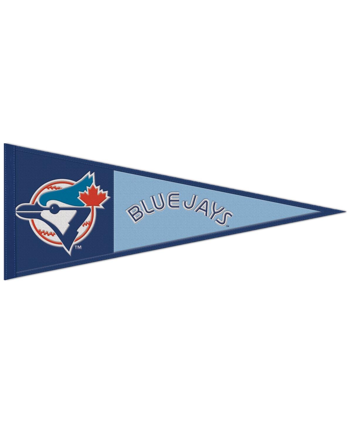 Wincraft Toronto Blue Jays 13" X 32" Retro Logo Pennant In Navy,blue