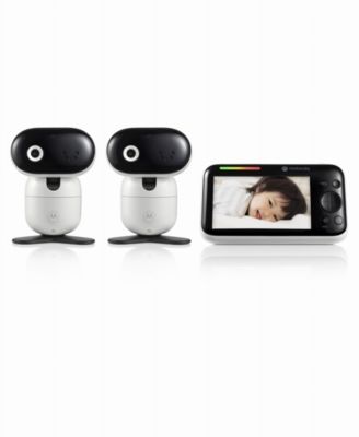 Connect 5.0" Wi-Fi HD Motorized Video Baby Monitor, 2 Camera Set