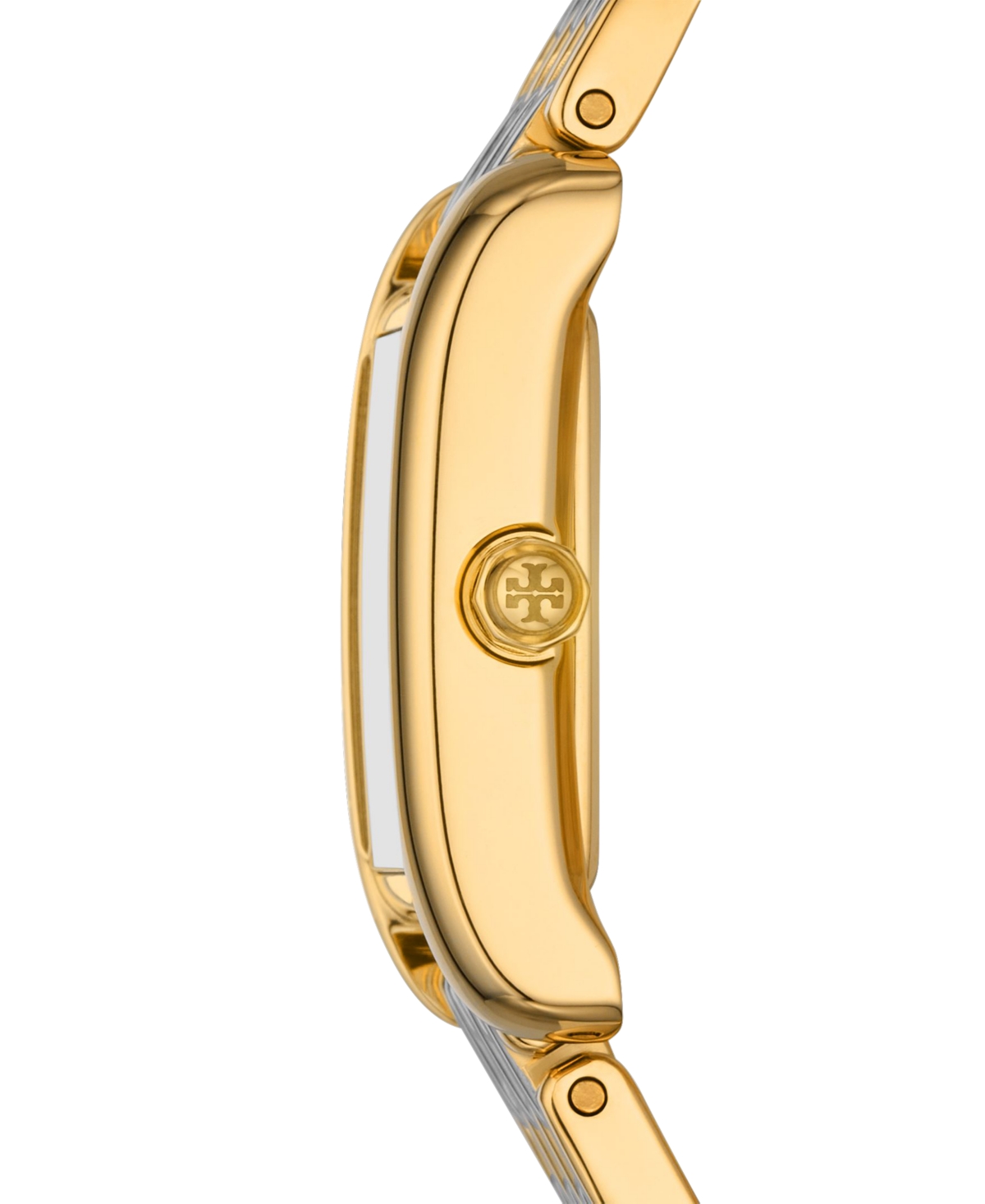 Tory Burch The Eleanor Two-hand Two-tone Stainless Steel Watch In Multicolor