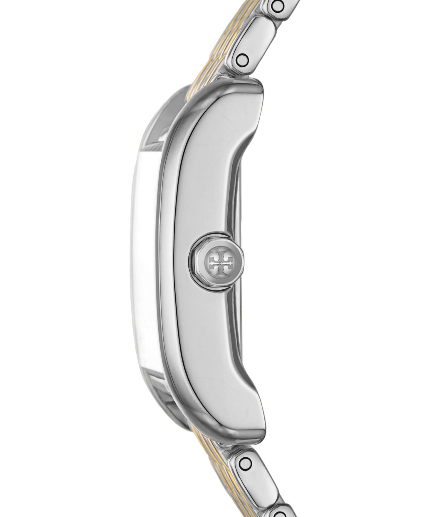 Женские часы Tory Burch The Eleanor Two-Tone Stainless Steel Bracelet Watch 25mm — фото 2
