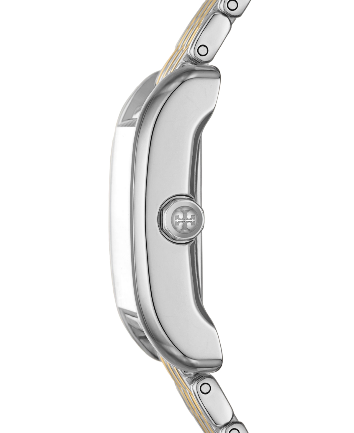 Tory Burch The Eleanor Three-hand Two-tone Stainless Steel Watch In Multicolor