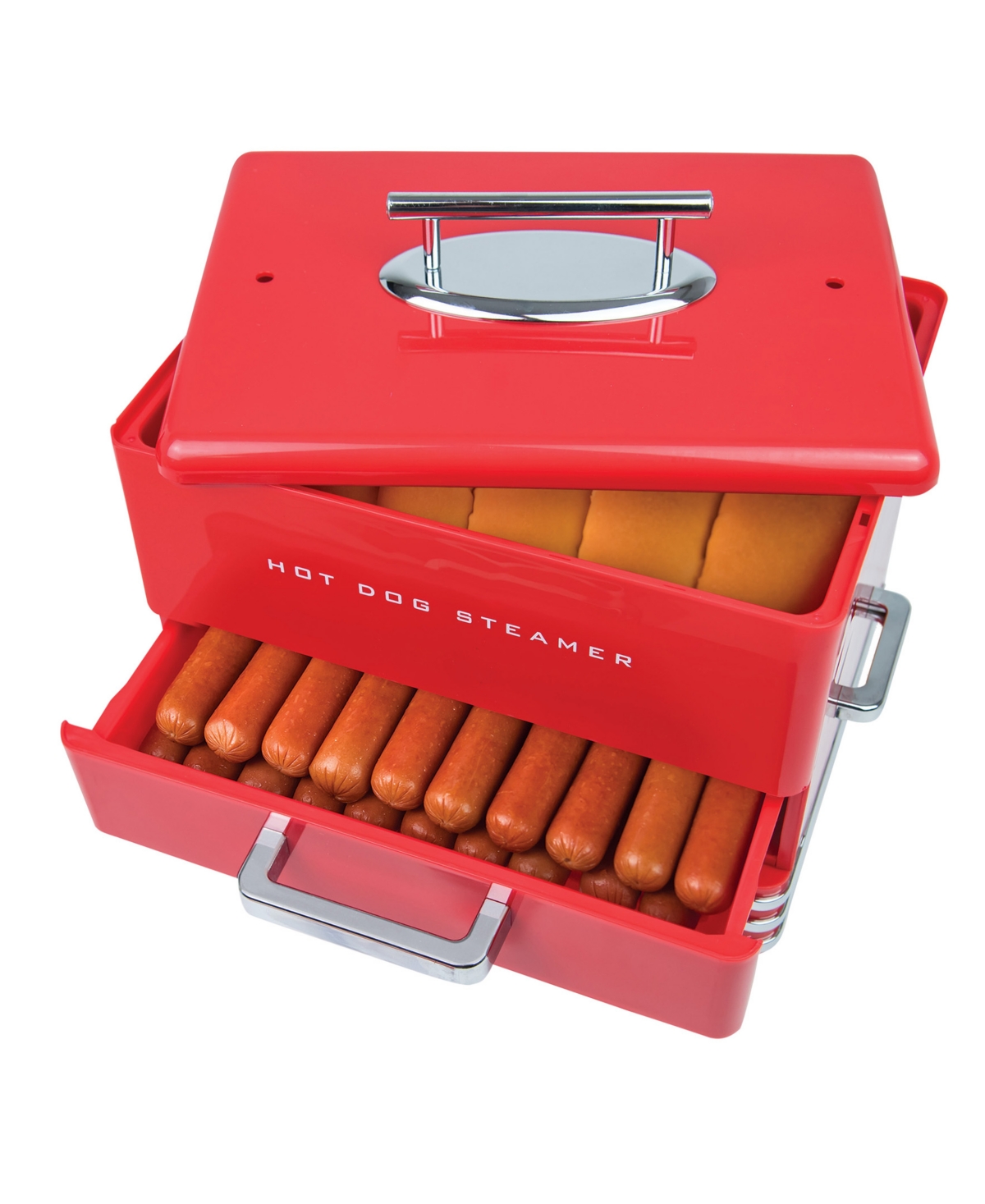 Nostalgia 11.25" Hot Dog Steamer