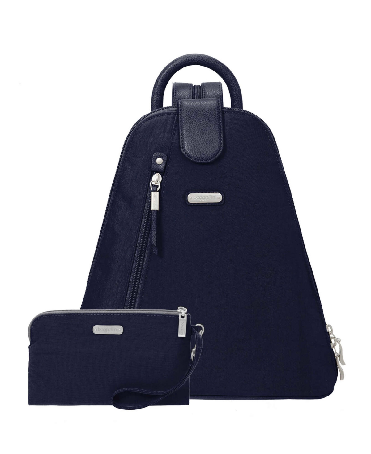 Baggallini Metro With Wristlet Backpack In Navy