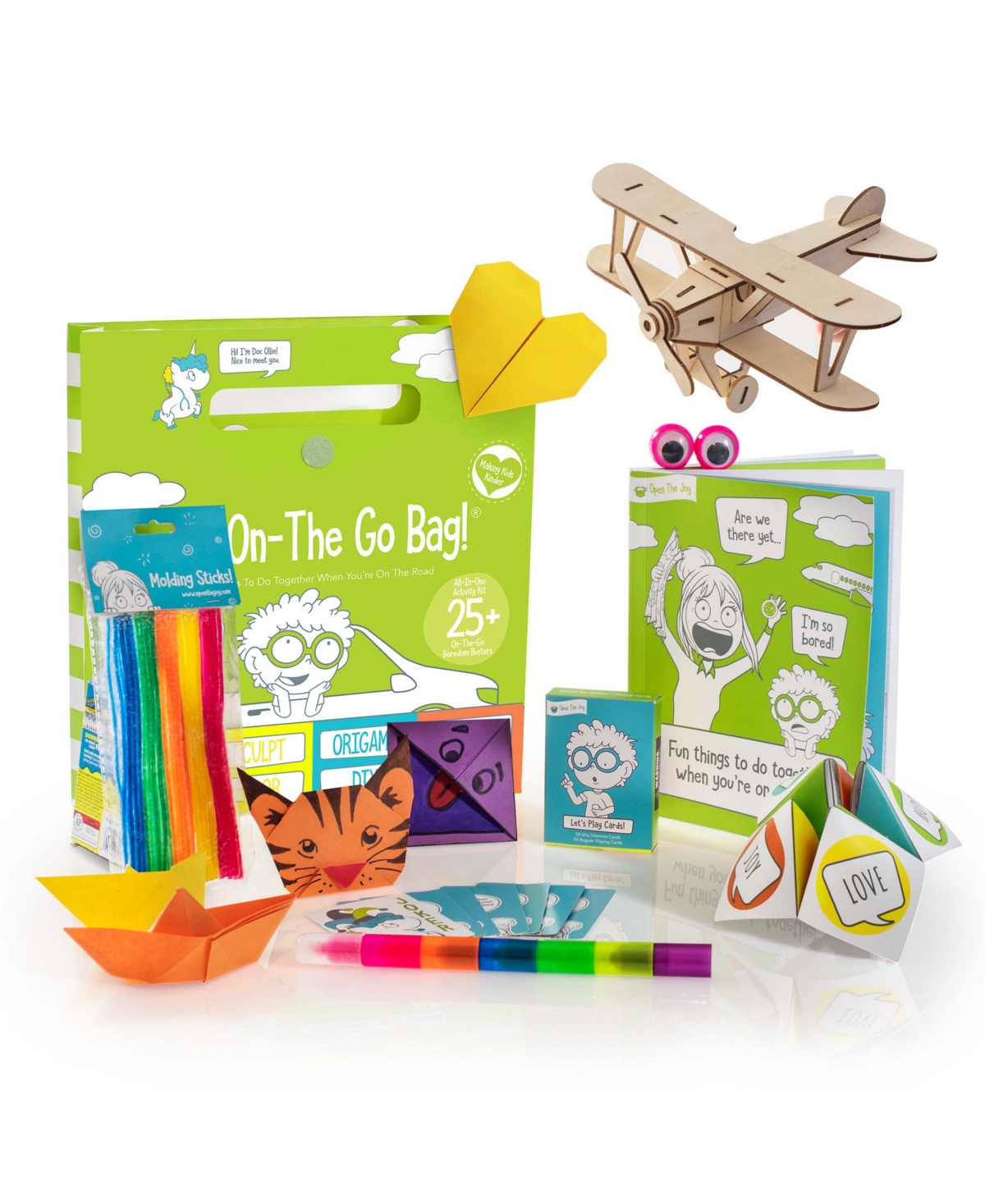 OPEN THE JOY ON-THE-GO ACTIVITY BAG 