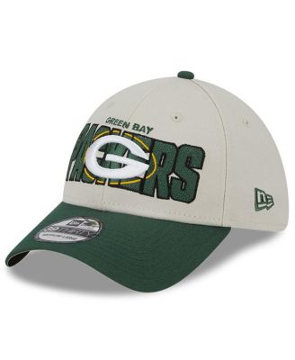 Men's Stone, Green Green Bay Packers 2023 NFL Draft 39THIRTY Flex Hat