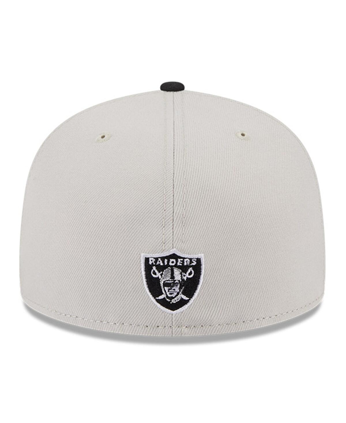 Men's New Era Black Las Vegas Raiders 2023 Nfl Draft On Stage 59FIFTY Fitted Hat - Black