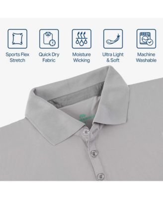 Big & Tall Performance Stretch Golf Polo Shirt