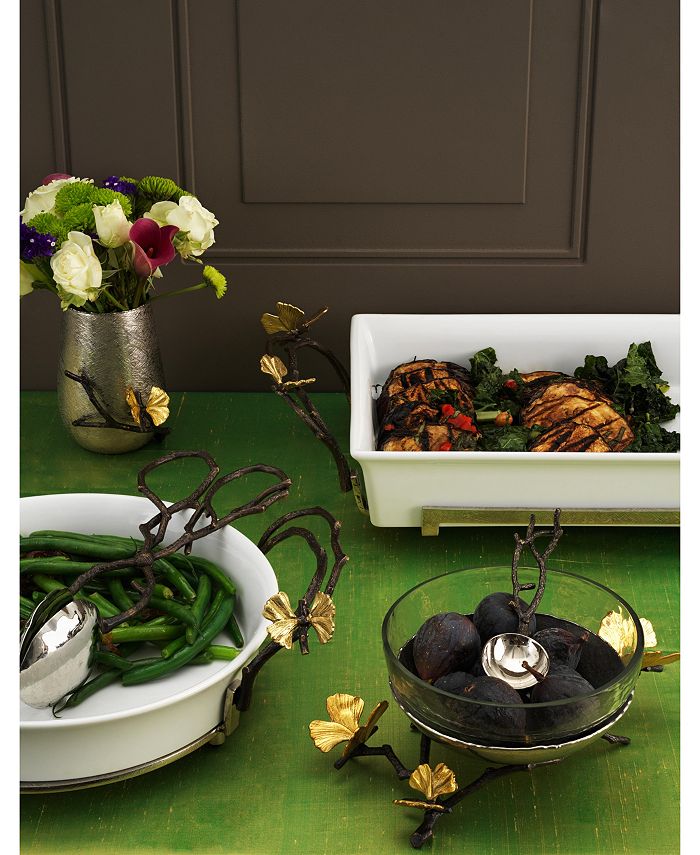 Michael Aram Butterfly Gingko Glass Nut Dish Macy's