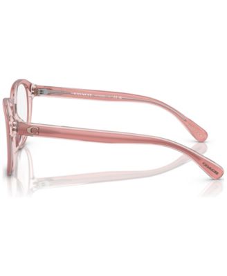 Women's Round Eyeglasses, HC6209U 52