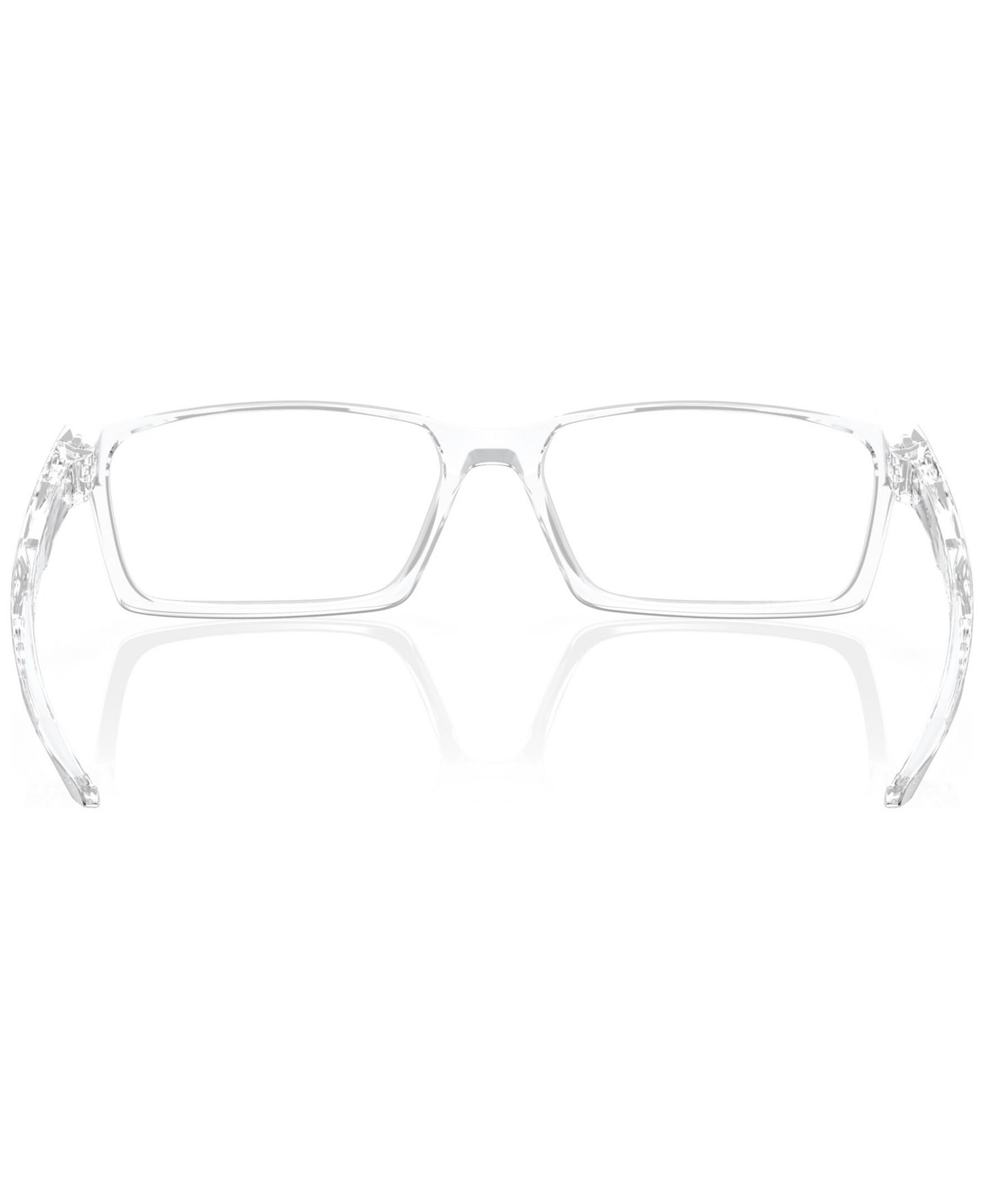 Мужские очки Celine Oakley Man Rectangle Plastic OX8060 Overhead Eyeglasses, цвет: Полированный прозрачный — фото 4
