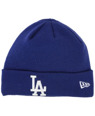 dodgers baby beanie