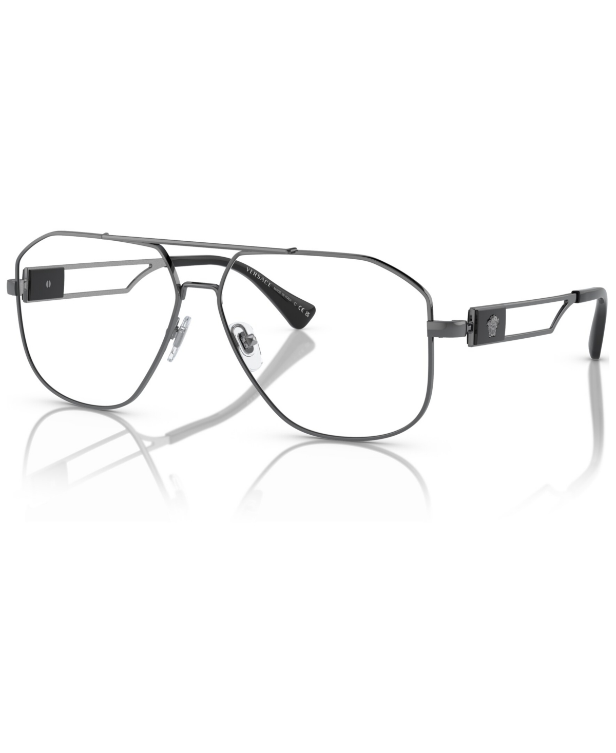 Men's Pilot Eyeglasses, VE1287 59 - Gray