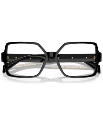 Women's Square Eyeglasses, VE3337 53