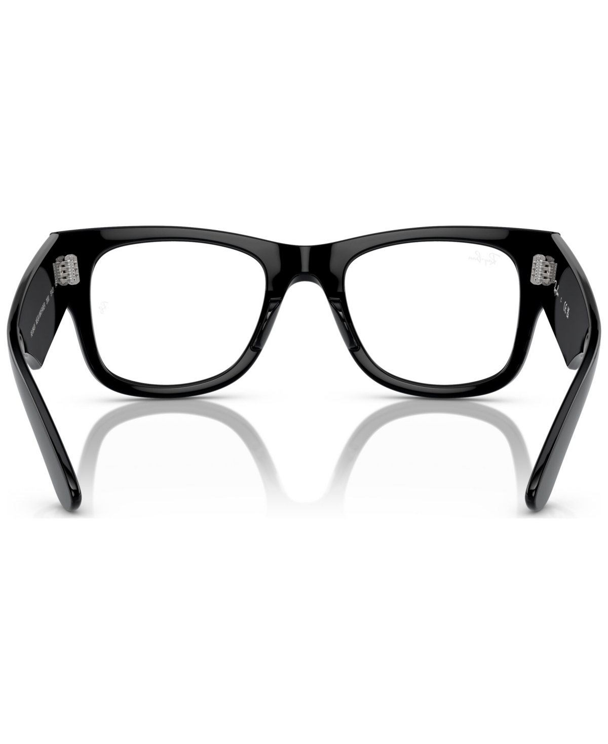 Ray Ban Unisex Square Eyeglasses, Rb0840v 51 In Black