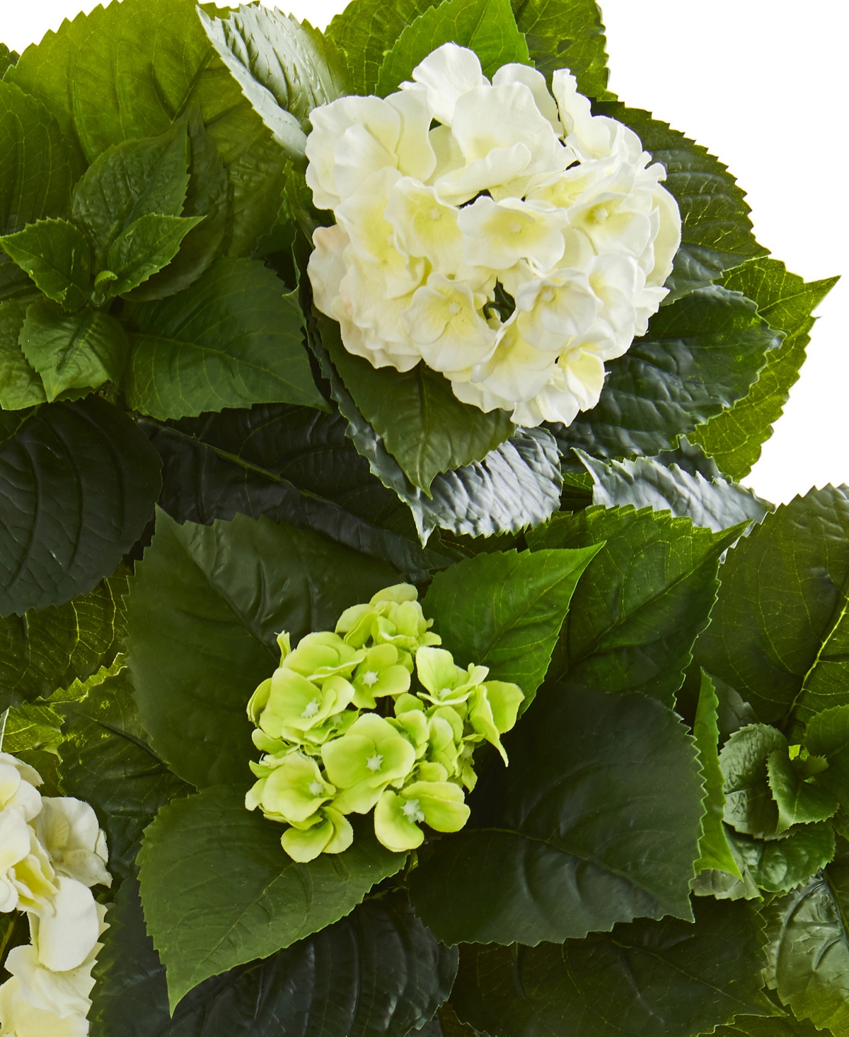 Nearly Natural Hydrangea Artificial Plant -green
