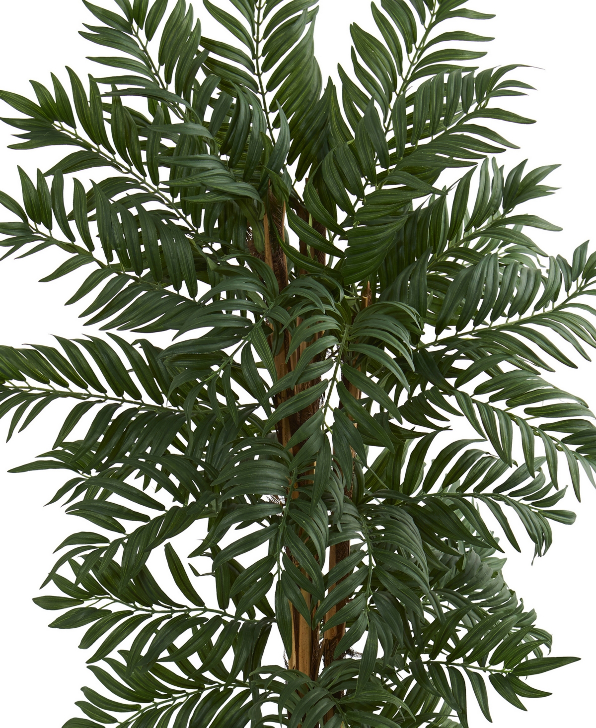 NEARLY NATURAL 5' PARLOR PALM ARTIFICIAL TREE IN DECORATIVE PLANTER 