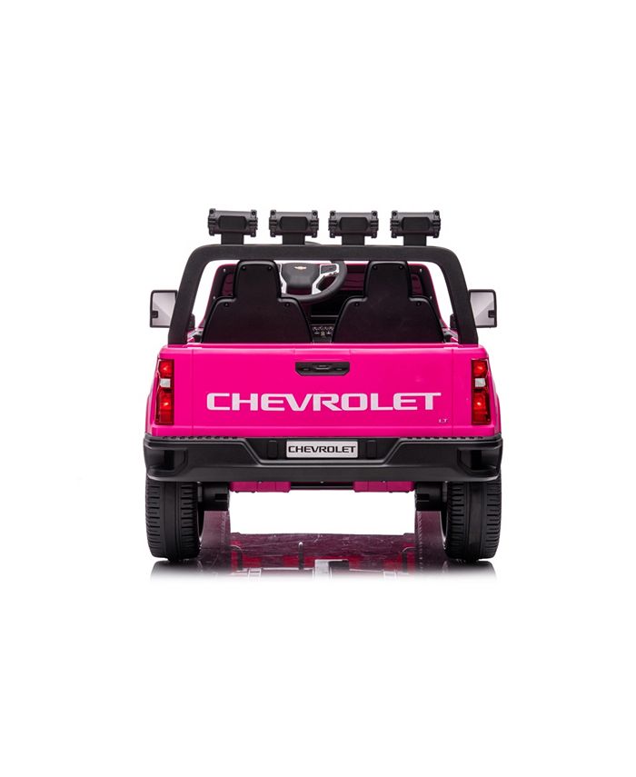 Freddo 24V 4x4 Chevrolet Silverado 2 Seater Ride on Truck for Kids - Macy's