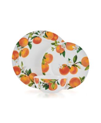 Mandarin Bone China 12 Pc. Dinnerware Set, Service for 4