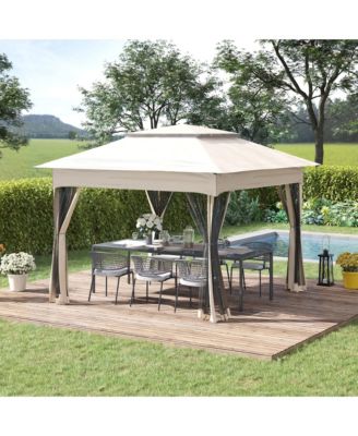 11' x 11' Pop- Up Gazebo Canopy with Carrying Bag,