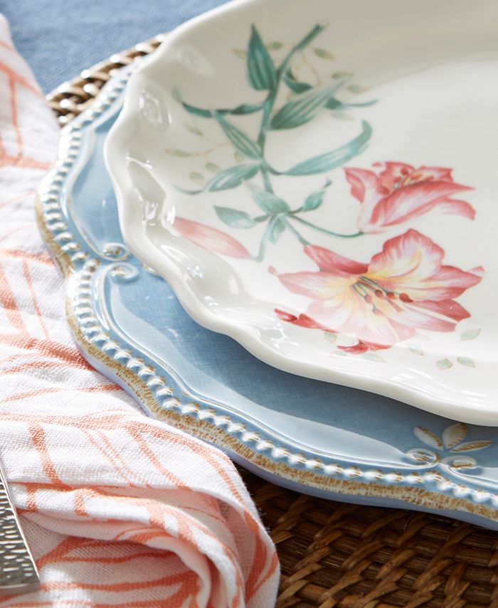 Lenox Butterfly Meadow Set of 4 Melamine Salad Plates Macy's