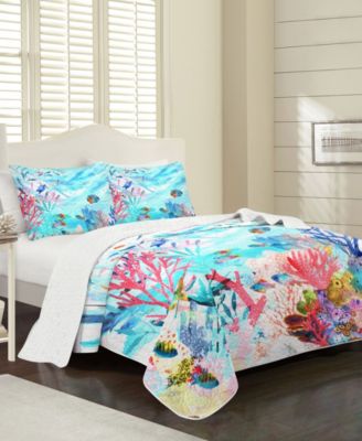 Caira Butterfly Floral Ultra Soft Quilt Set – Elise and James Home