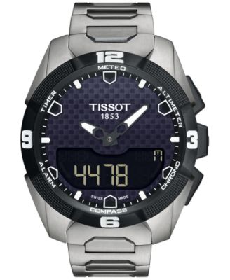 titanium digital watch