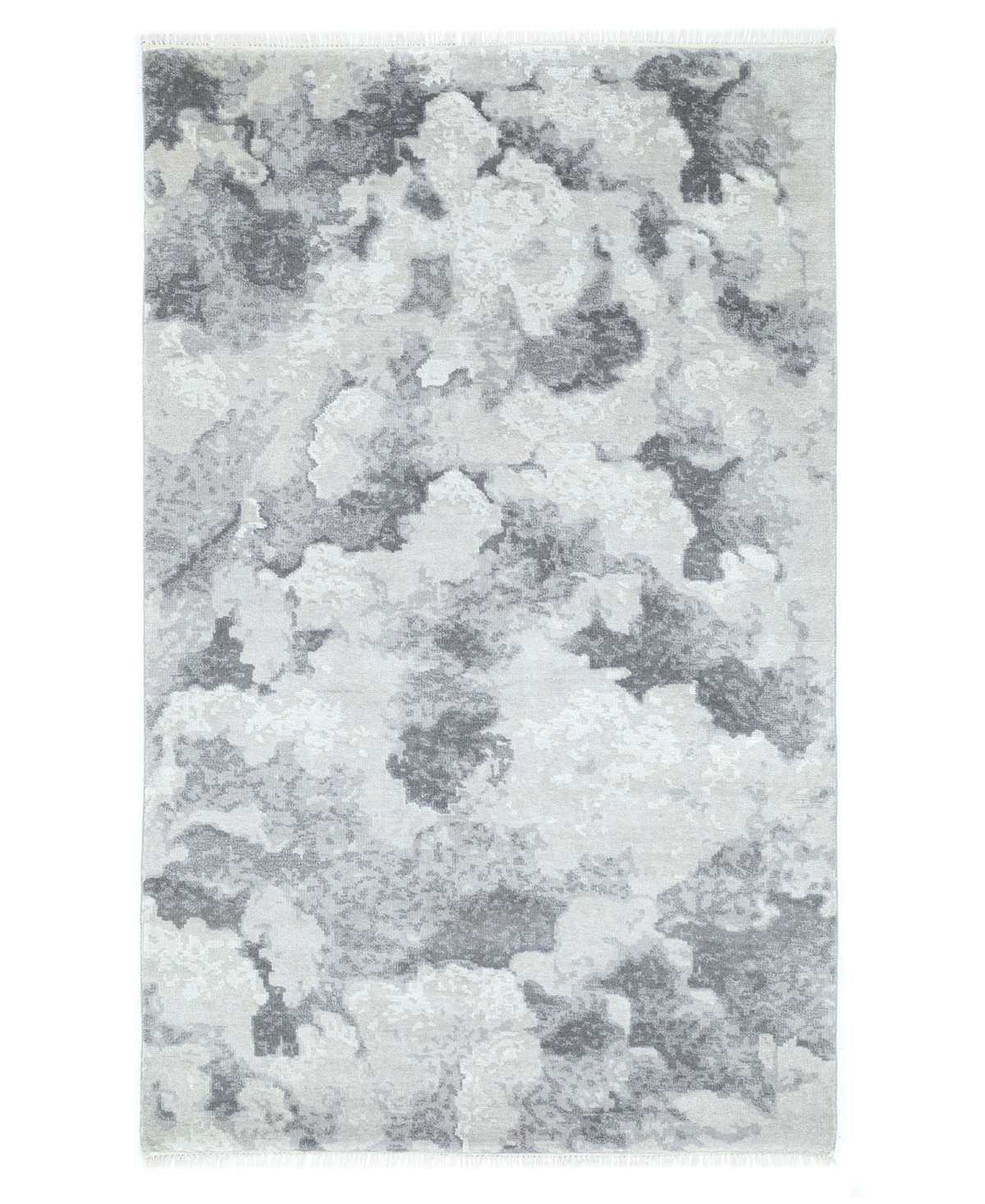 NuStory Newell Turner Clouds 5' x 8' Area Rug - Gray