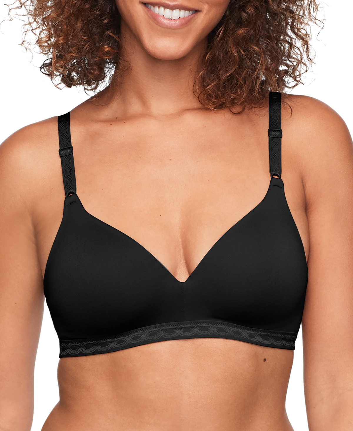 Warners Cloud 9 Super Soft Wireless Lightly Lined Comfort Bra 1269 - Lavender Gray