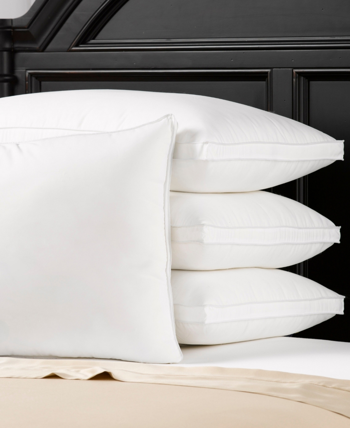 Ella Jayne Gusseted Firm Plush Down Alternative Side/Back Sleeper -Pack Pillow