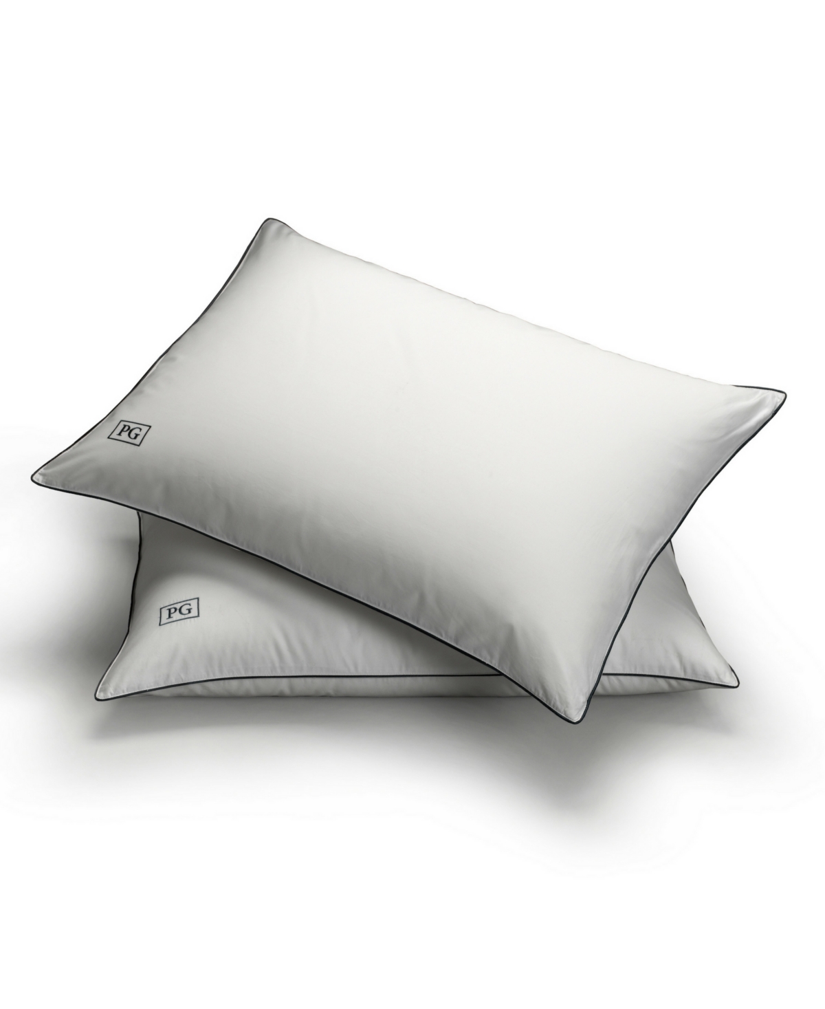 Pillow GuyGoose Down Density Pillow with 100% Certified Rds Down and Removable Pillow Protector, Jumbo Size - Set of 2, Full/Queen - White
