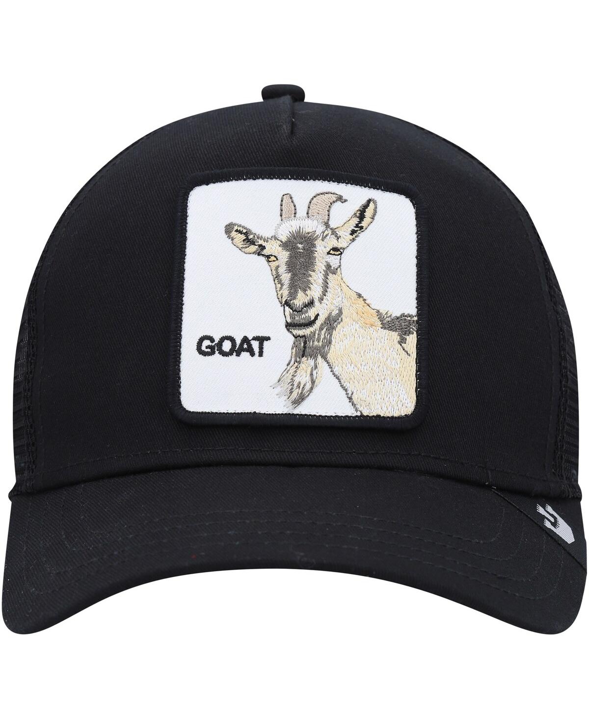 Shop Goorin Bros Men's . Black Goat Beard Trucker Snapback Hat