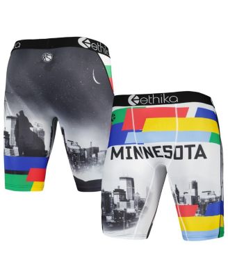 Men's Ethika White Minnesota Timberwolves City Edition Boxer Briefs ...