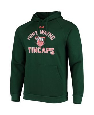 Men's Green Fort Wayne TinCaps All Day Raglan Fleece Pullover Hoodie