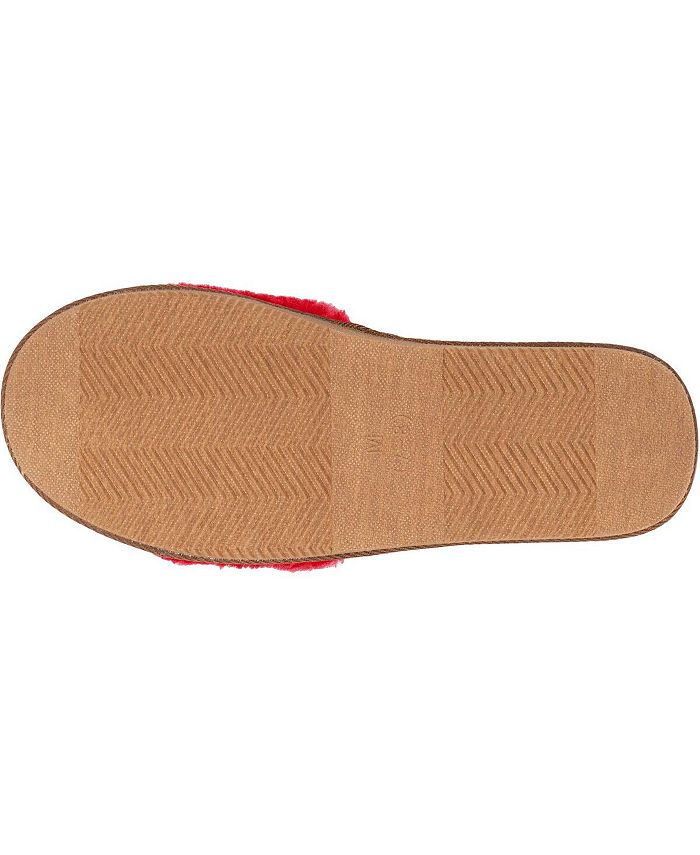 FOCO Women's LA Clippers Faux Fur Slide Slippers Macy's