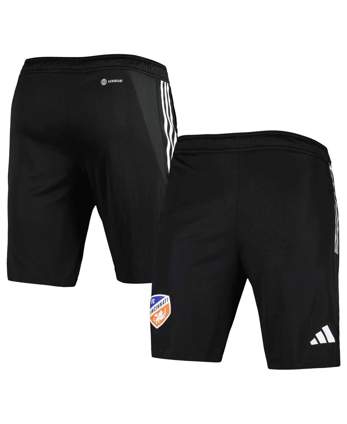 Shop Adidas Originals Men's Adidas Black Fc Cincinnati 2023 On-field Aeroready Training Shorts