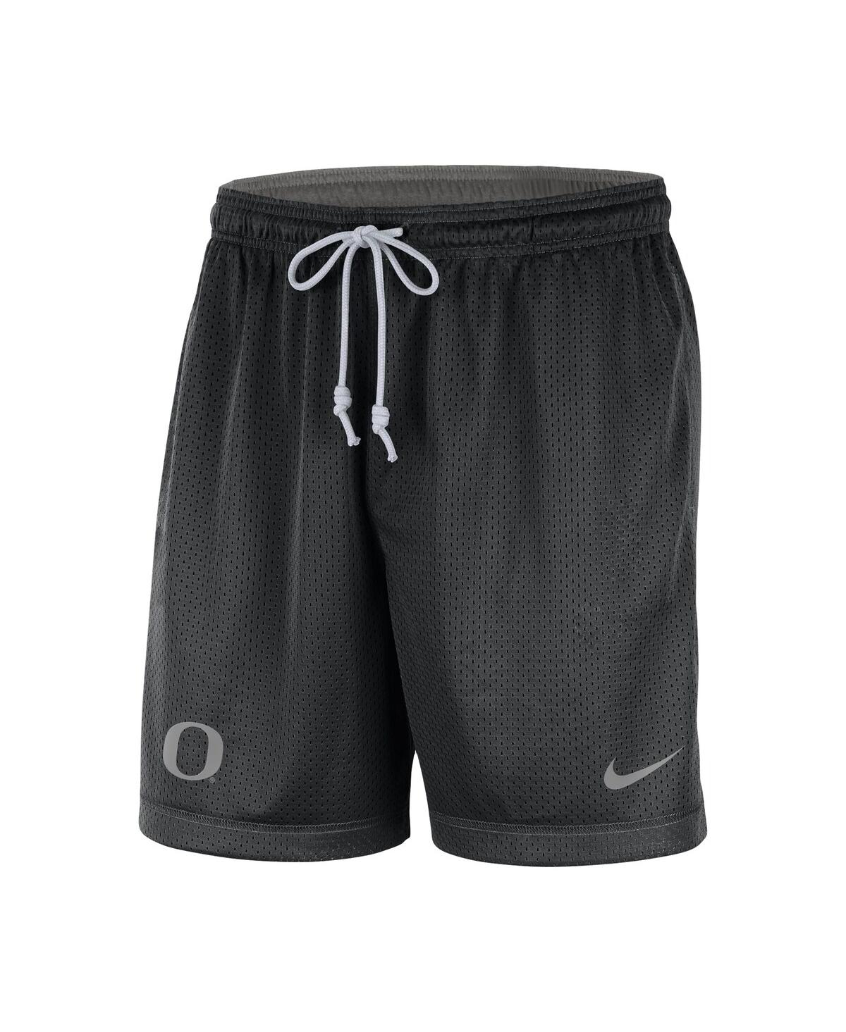 Men's Nike Gray Oregon Ducks Reversible Performance Shorts - Gray