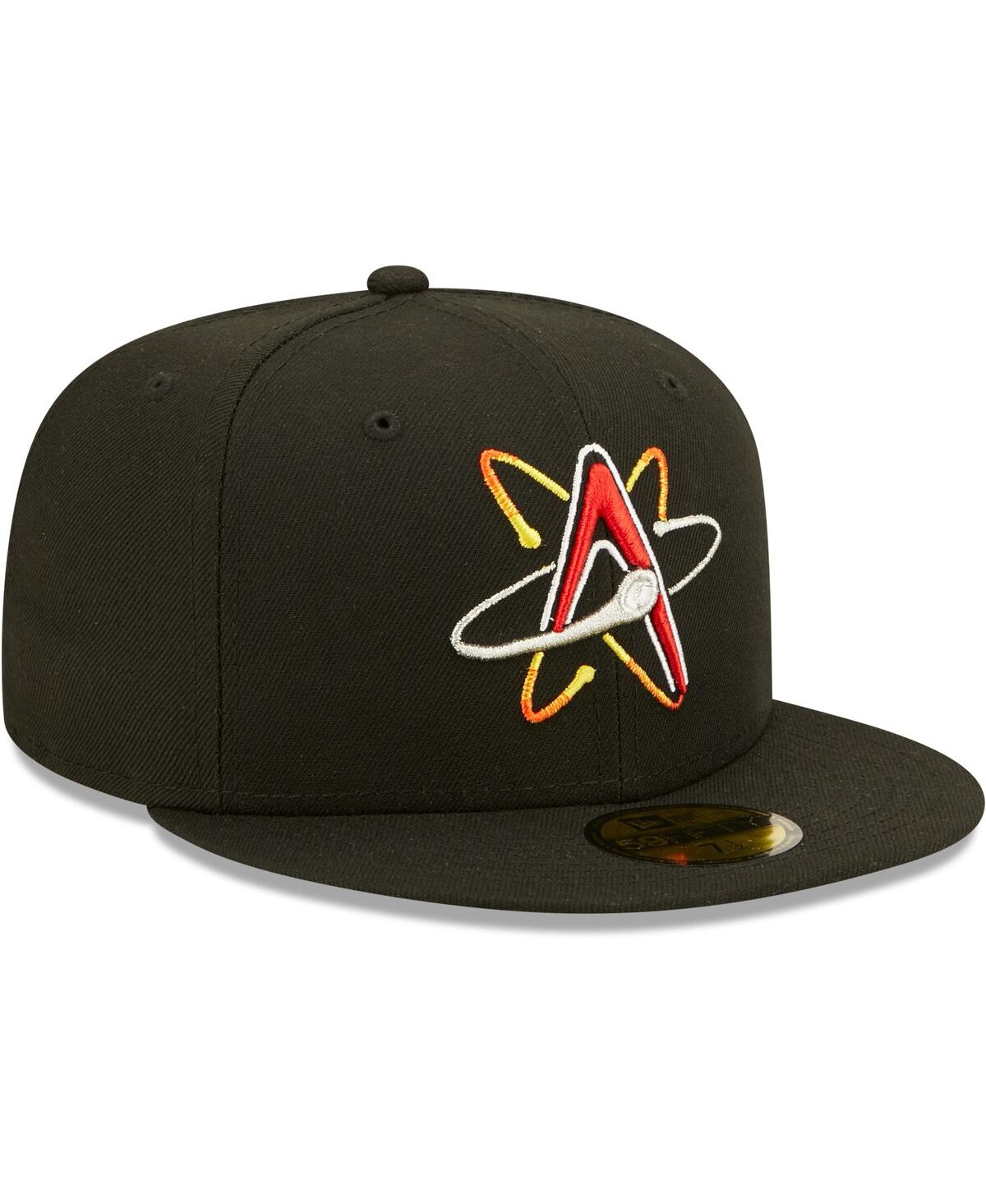 Men's New EraAlbuquerque Isotopes Authentic Collection 59FIFTY Fitted Hat - Black