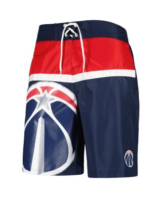 Men's Navy Washington Wizards Sea Wind Swim Trunks