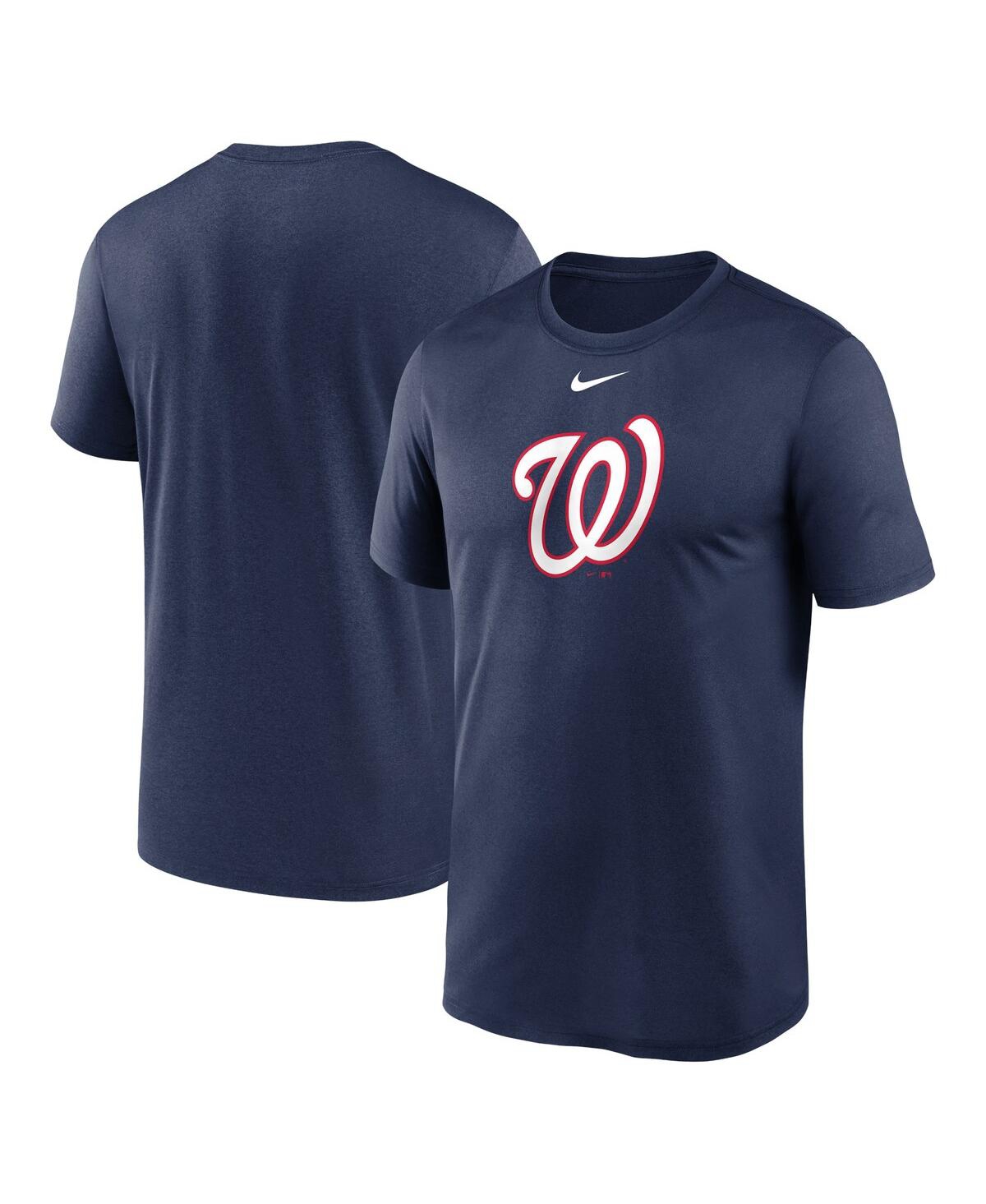 Men's NikeWashington Nationals Big and Tall Logo Legend Performance T-shirt - Navy