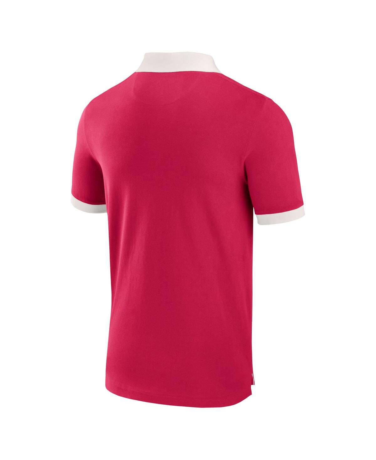 Shop Fanatics Men's  Red St. Louis City Sc Second Period Polo Shirt